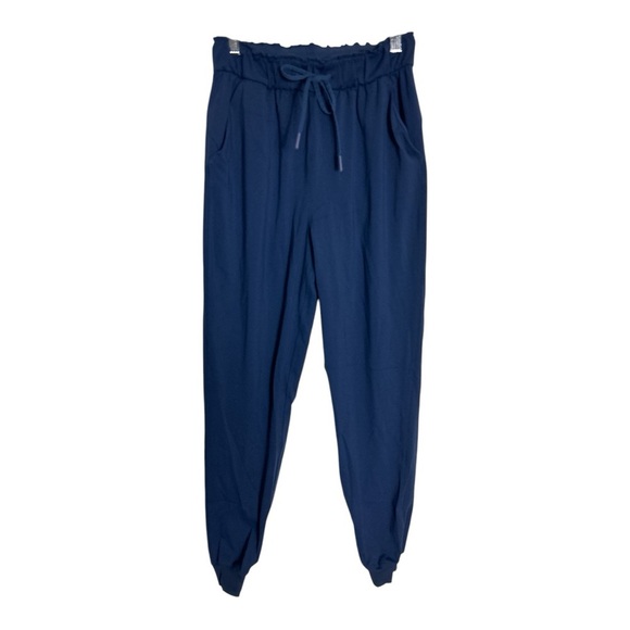 Lululemon Stretch High Rise Jogger Full Length True Navy Size 4 - Picture 1 of 10